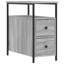 Bourkelands 30cm W Iron Bedside Table-2126190057-2103529911