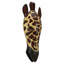 Sculpture murale de style tribal girafe