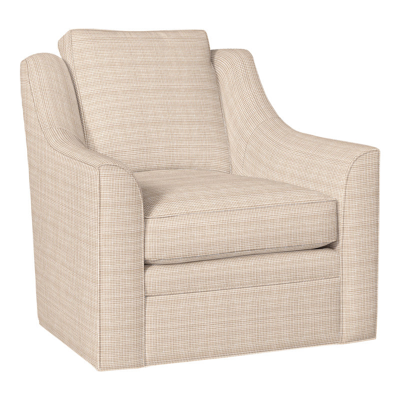 Fauteuil pivotant American Bungalow Nicholas, Bisque Perigold Rest