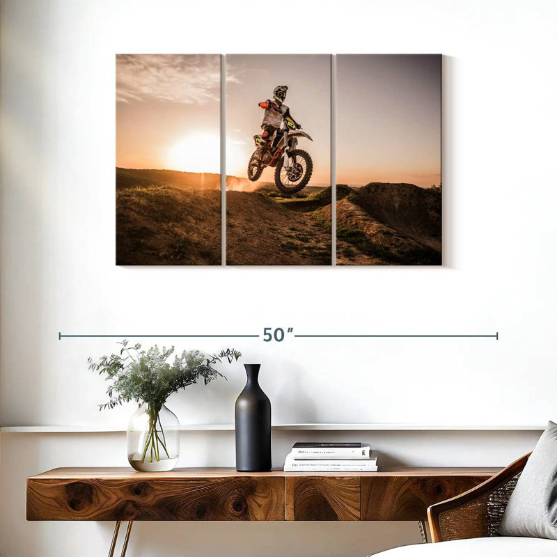 Dirt Bike Racer, H 24 po x l 38 po