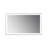 Deatrich Rectangle LED Metal Wall Mirror