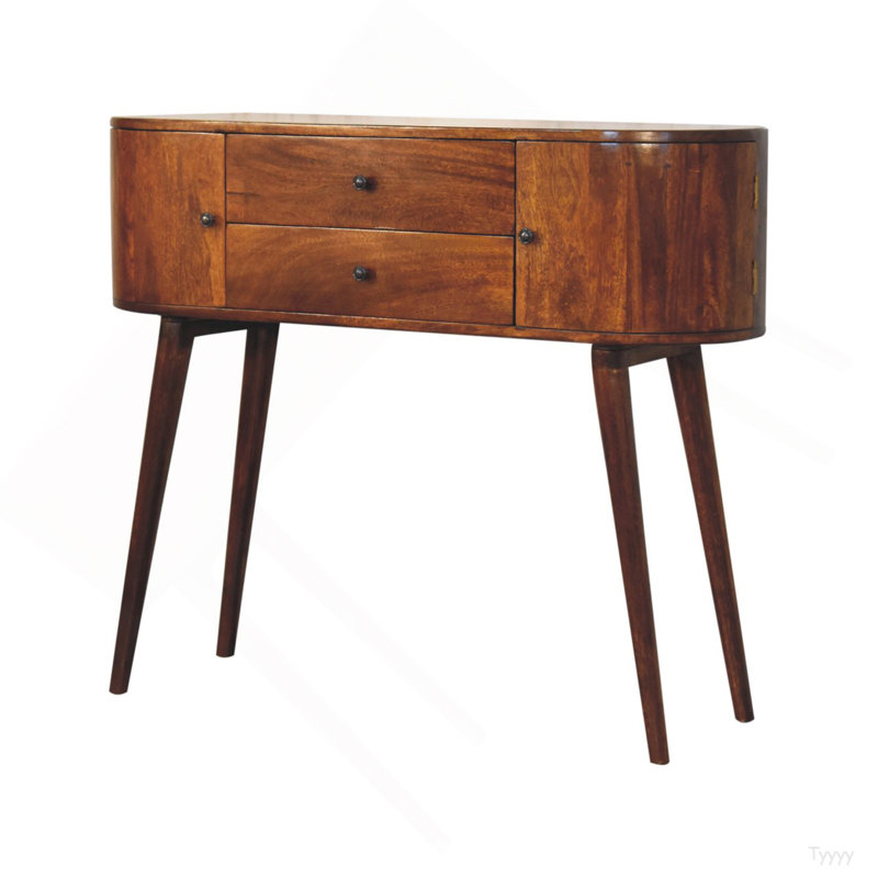 Console châtaignier en bois massif