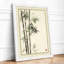 Bamboo in Silence Japandi - Framed Print-465853643-465853644
