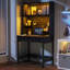 Computer Desk with Power Outlet-101528325