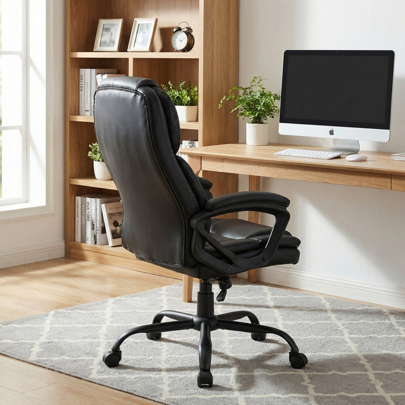 Ergonomic Faux Leather Chair