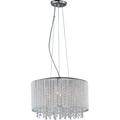 Luminaire suspendu cylindrique à 7 lumières Natalia