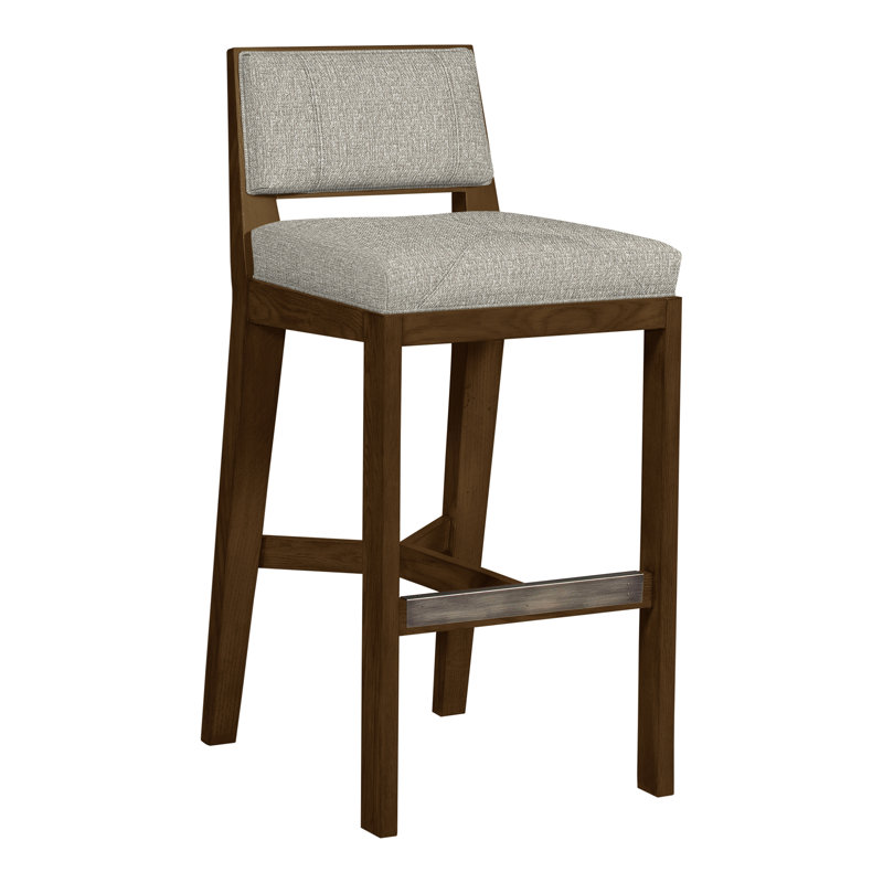 Thom Filicia 32.5'' Bar Stool, Havana, Tarbee Pebble