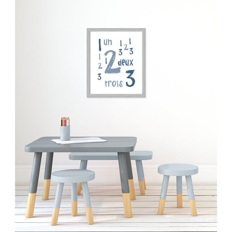 Impression sur papier français, H 24,5 po x l 20,5 po x P 0,6 po, Encadré plat argent