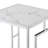 Sapienza Metal Frames End Table with Shelves-165490099
