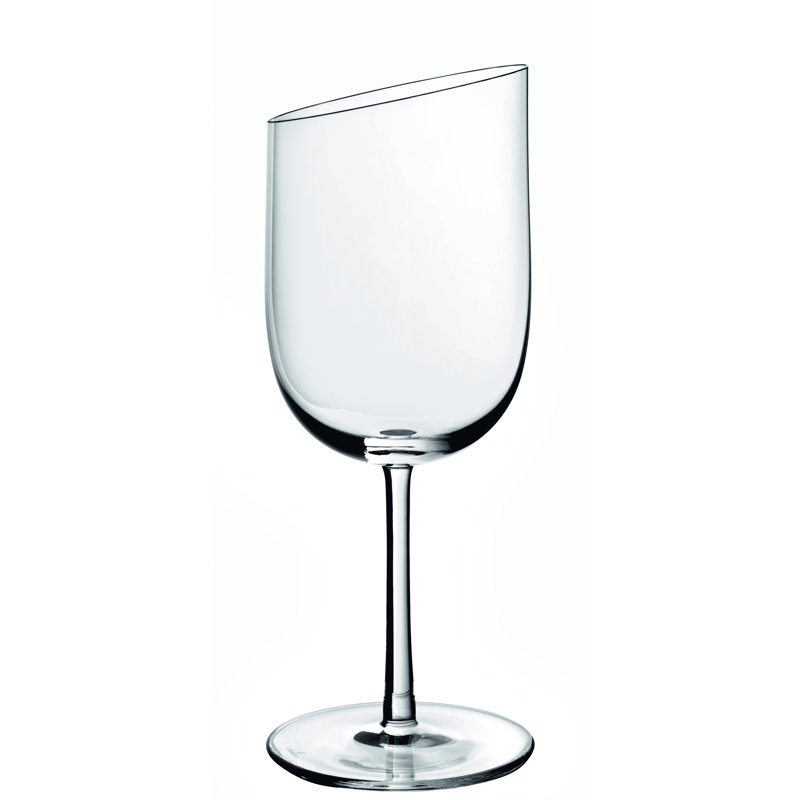 Villeroy & Boch NewMoon Set/4 Lead Free Crystal All Purpose Wine Glass, 13.5