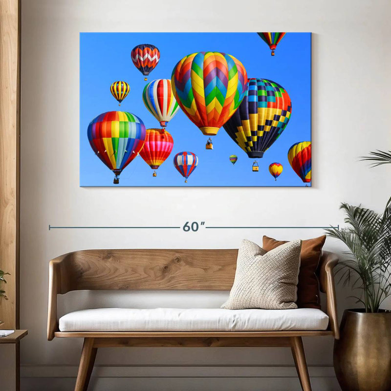 Vol en montgolfière Mehar, H 32 po x l 48 po