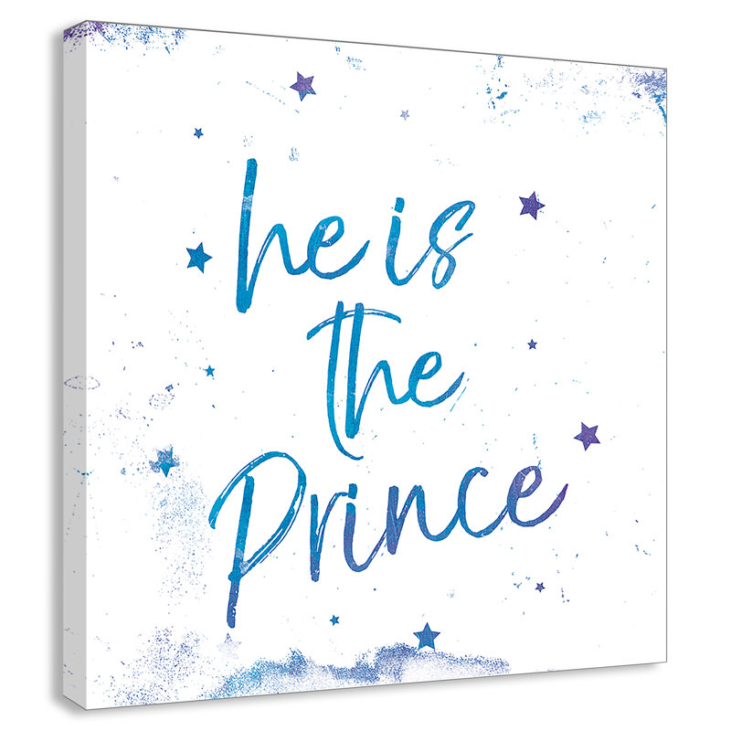 Art sur toile Prince, H 12 po x l 12 po x P 1,5 po