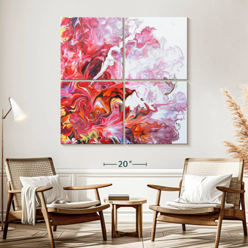 Avery Pouring IV, 57" H x 57" W