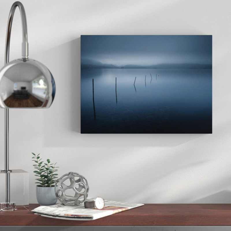 « calme », reproduction de photo sur toile enroulée, H 12 po x l 16 po