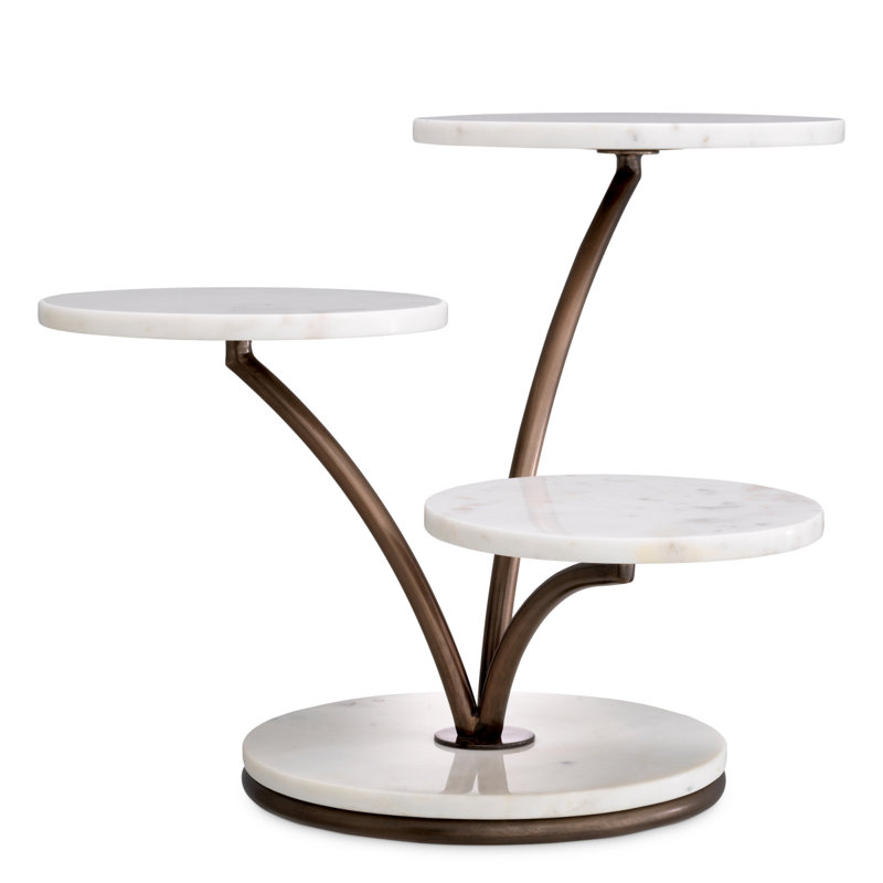 Cake Standard Anza Bronze Finish