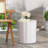 Outdoor Lightweight Concrete Side Table-983663526