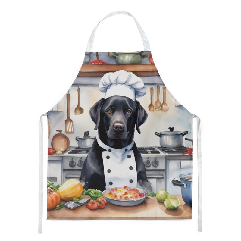 No Pattern Bib Apron