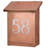 Classic Brass Wall Mounted Mailbox