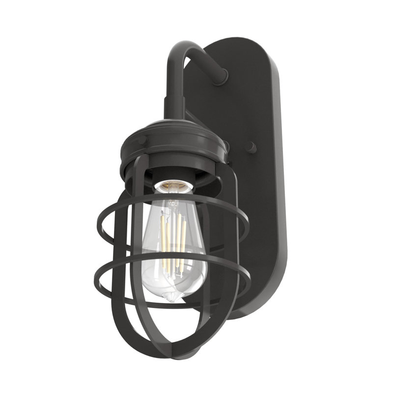 Starklake 1 - Light Dimmable Armed Sconce, Noble Bronze