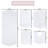 Morissette 100% Cotton Bath Mats, Quick Dry, Machine Washable, Absorbent - 5 Piece Set-455726208