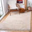 Tapis beige en coton tissé à plat à la main Patricia-1528004819