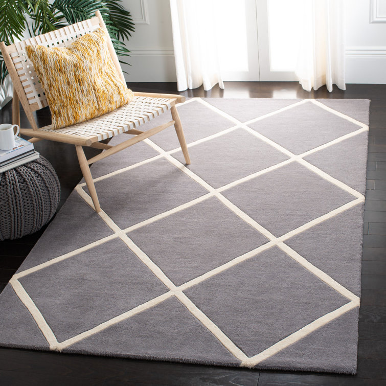 Teresita Hand Tufted Wool Geometric Rug