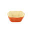 Italian Bakers Orange Small Square Bakers
