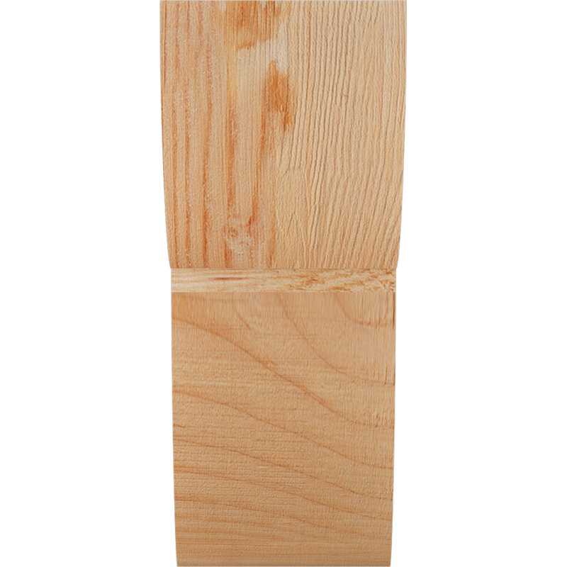 Corbeau Crestline, H 10 po x l 4 po x P 6 po, Sapin de Douglas, Sciage brut