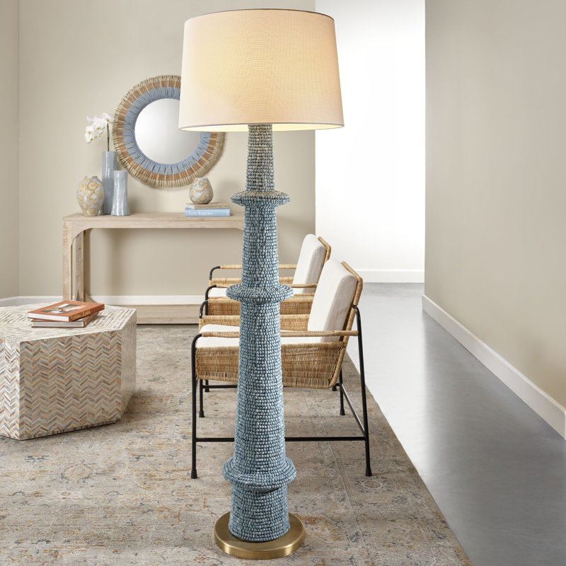 Rowan Floor Lamp, Blue