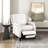 Push Back Reclining Chair Transitional Style Off-White Self-Reclining Motion Chair Cushion Seat Modern Style Living Room In Stylish Offices Furniture