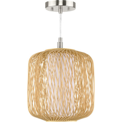 Luminaire suspendu cylindrique à 1 lumière Annasofia