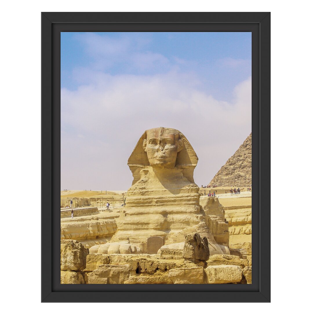 Gerahmtes Wandbild Große Sphinx von Gizeh