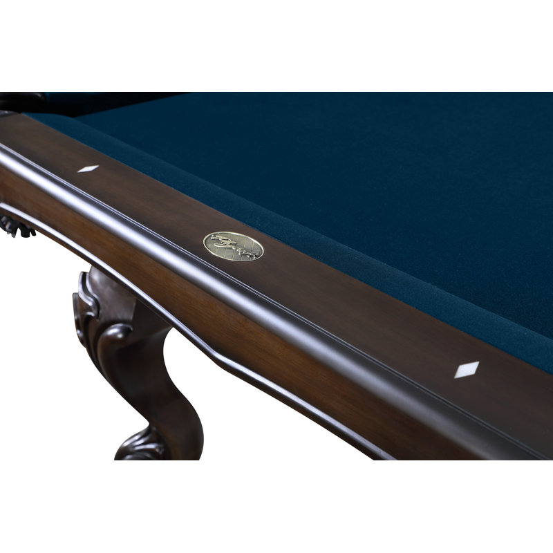Wheaton Slate Pool Table with Professional Installation Included, Navy Blue, Yes