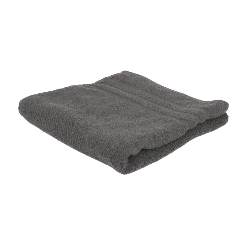 Cotton Hand Towel, Charcoal