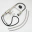 Robinet de cuisine avec douchette extractible en acier inoxydable nickel brossé