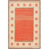 Scandinavian One-of-a-Kind Rectangle 7'10" X 12' Flatweave Area Rug