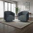 Ensemble de 2 fauteuils pivotants de 29 po Leeroy
