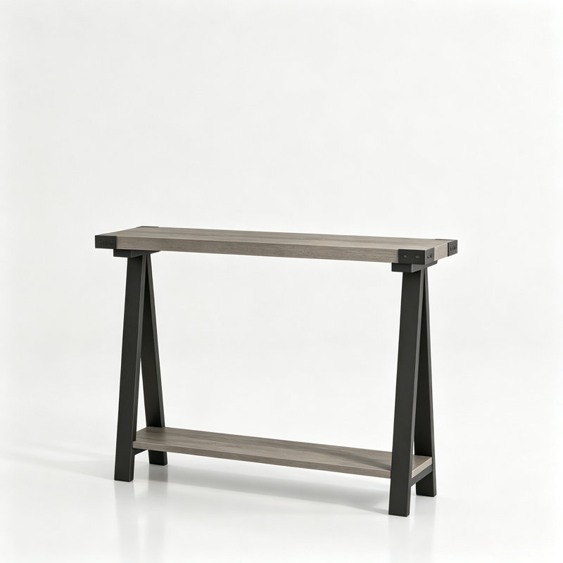 End Table, Grey