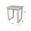 Table de bout Dreah Live Edge-926426651