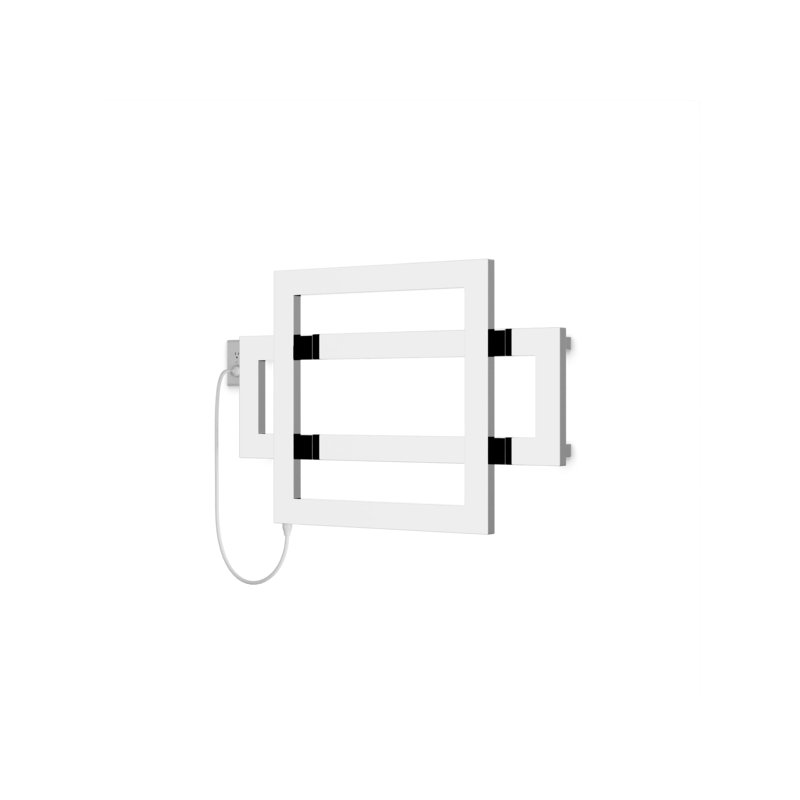 Cadiz Wall Mount Electric Towel Warmer, Chrome