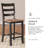Malkin Counter Height Barstool-99374625