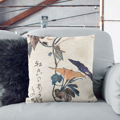 Floral Square Throw Cushion