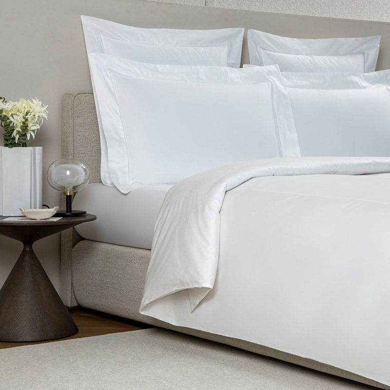Single Ajour Duvet Cover, Queen Duvet Cover, White