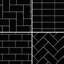 Carrelage mural en céramique aspect brique 3 "x 6" Castillo-111705595