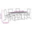 Patio Dining Set Extendable Rectangular Table-1607476468-1607476469-1607476470