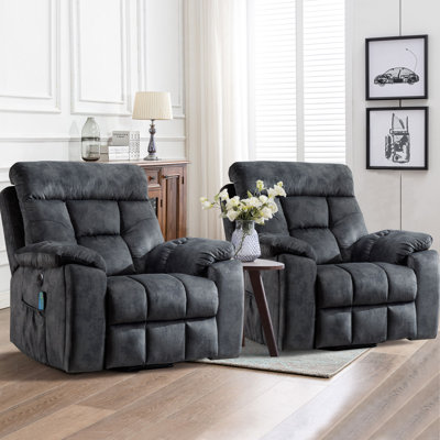 42.7" W Electric Lift Assist Massage Recliner