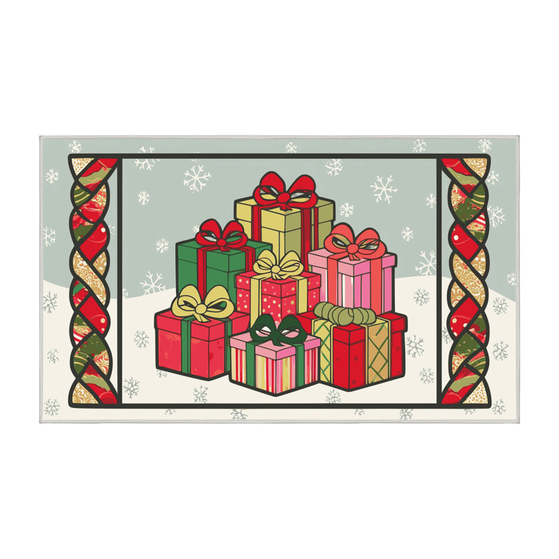 Tapis de Noël, Rectangulaire 8 pi x 12 pi