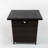 28inch Wicker Square Fire Pit Table