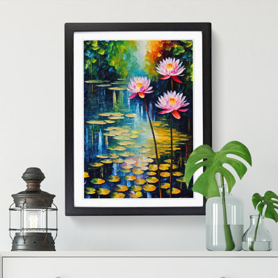 Water Lily Pond - Framed Print