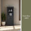 Grande armoire d'angle avec portes pour le salon, la salle de bain, la salle à manger ou la cuisine